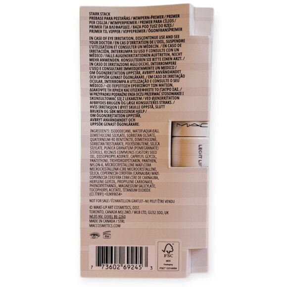 MAC Legit Lift Lash Primer 3mL New - Picture 4 of 5